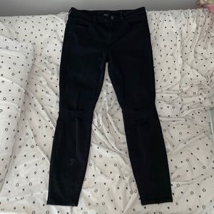 aeo black jeggings